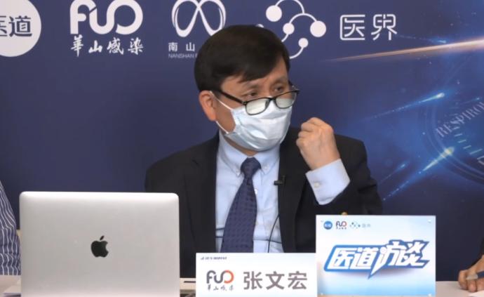 何時摘口罩?張文宏:看持續控制成效