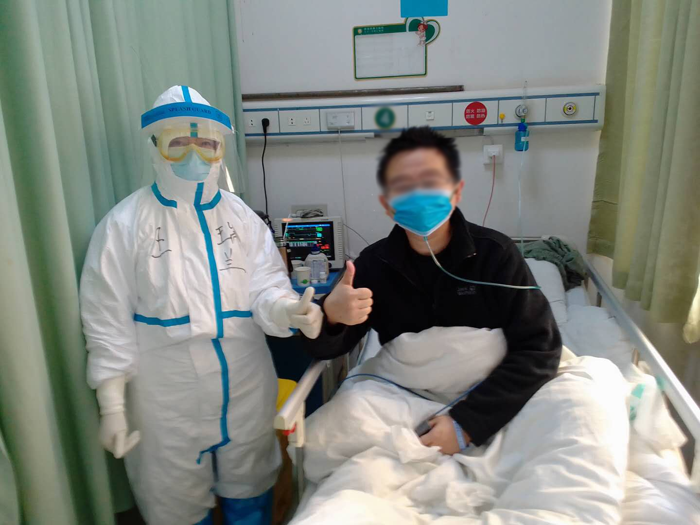 上海女医生支援武汉icu看着病人从这里转出比什么都好