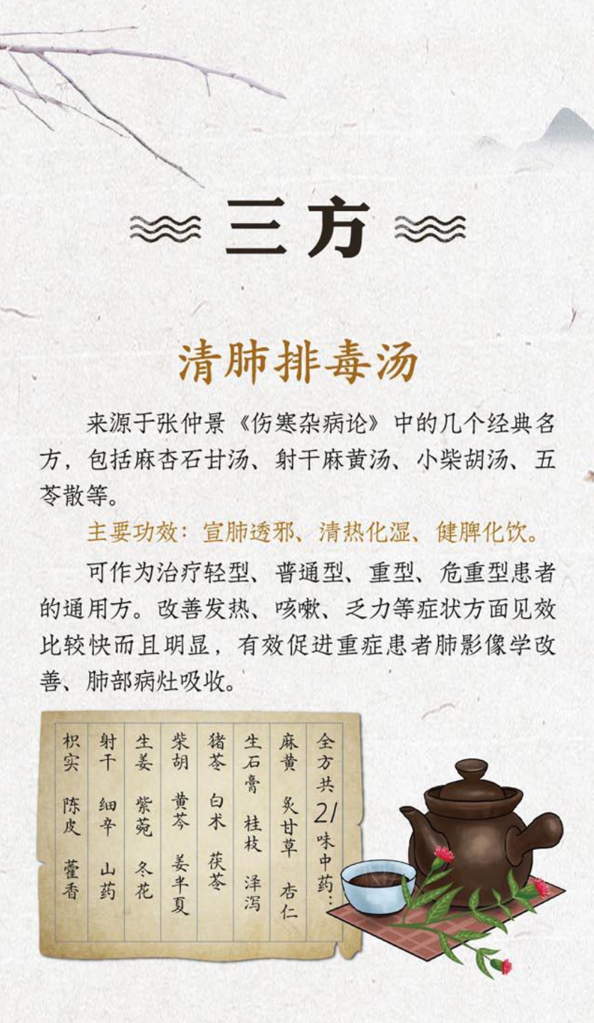 一图读懂|院士大咖推荐抗疫"三药三方"