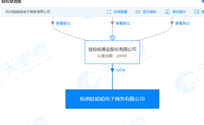 娃哈哈涉足电商，斥资2亿宗庆后为法人