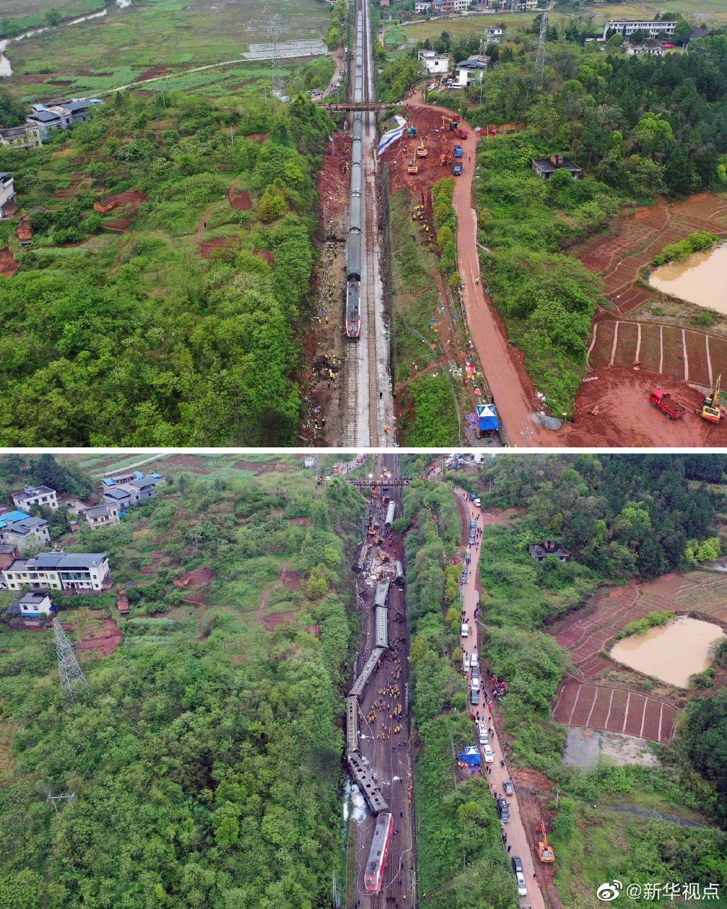 京廣鐵路湖南郴州脫軌事故路段順利通過首趟客列