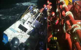 3艘钓鱼船北部湾接连遇险，19人获救4人仍失联