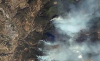 从卫星看四川、云南多地森林火灾：西昌被笼罩在烟雾中