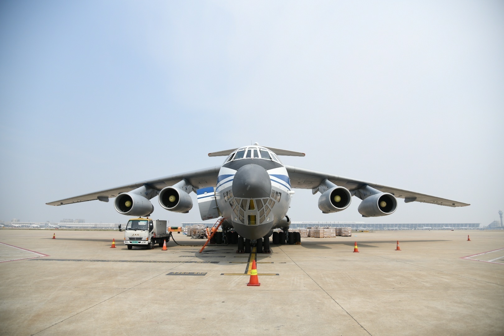 俄罗斯空军伊尔76重型运输机