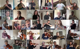 一次虚拟的聚会，51位法国演奏家云合奏《波莱罗舞曲》