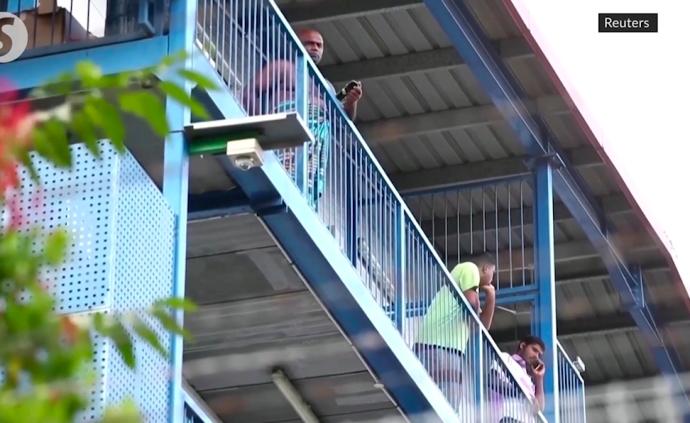 新加坡工人宿舍現疫情,近2萬勞工被隔離