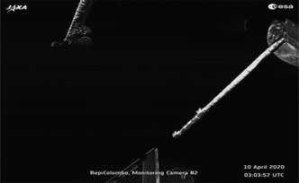 奔赴目的地前，水星探测器捕捉地球特写照
