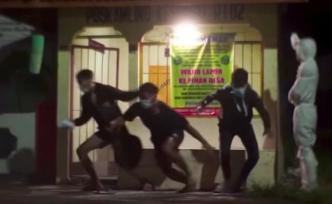 防疫奇招！印尼青年扮鬼巡逻阻止民众串门