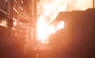 江苏赣榆化工厂火势已基本扑灭：暂无伤亡，相关负责人被控制