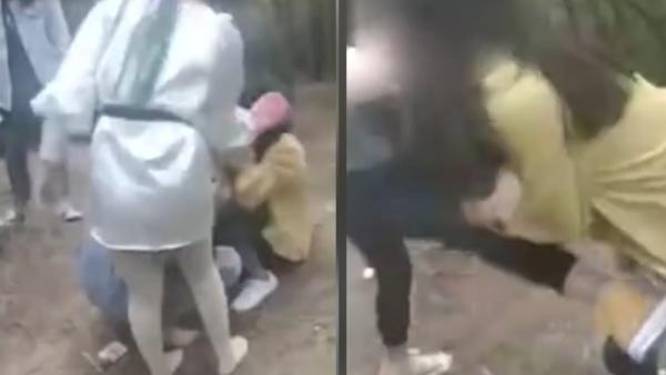 女孩被多人殴打辱骂，其父内蒙古赶回报案