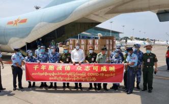 中国军队援缅抗疫医疗专家组6人抵达仰光