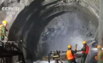 涌水、突涌，施工12年中大瑞铁路大柱山隧道终于贯通