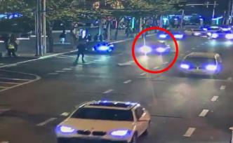 上海市中心上演飛車抓捕，宛如動作大片
