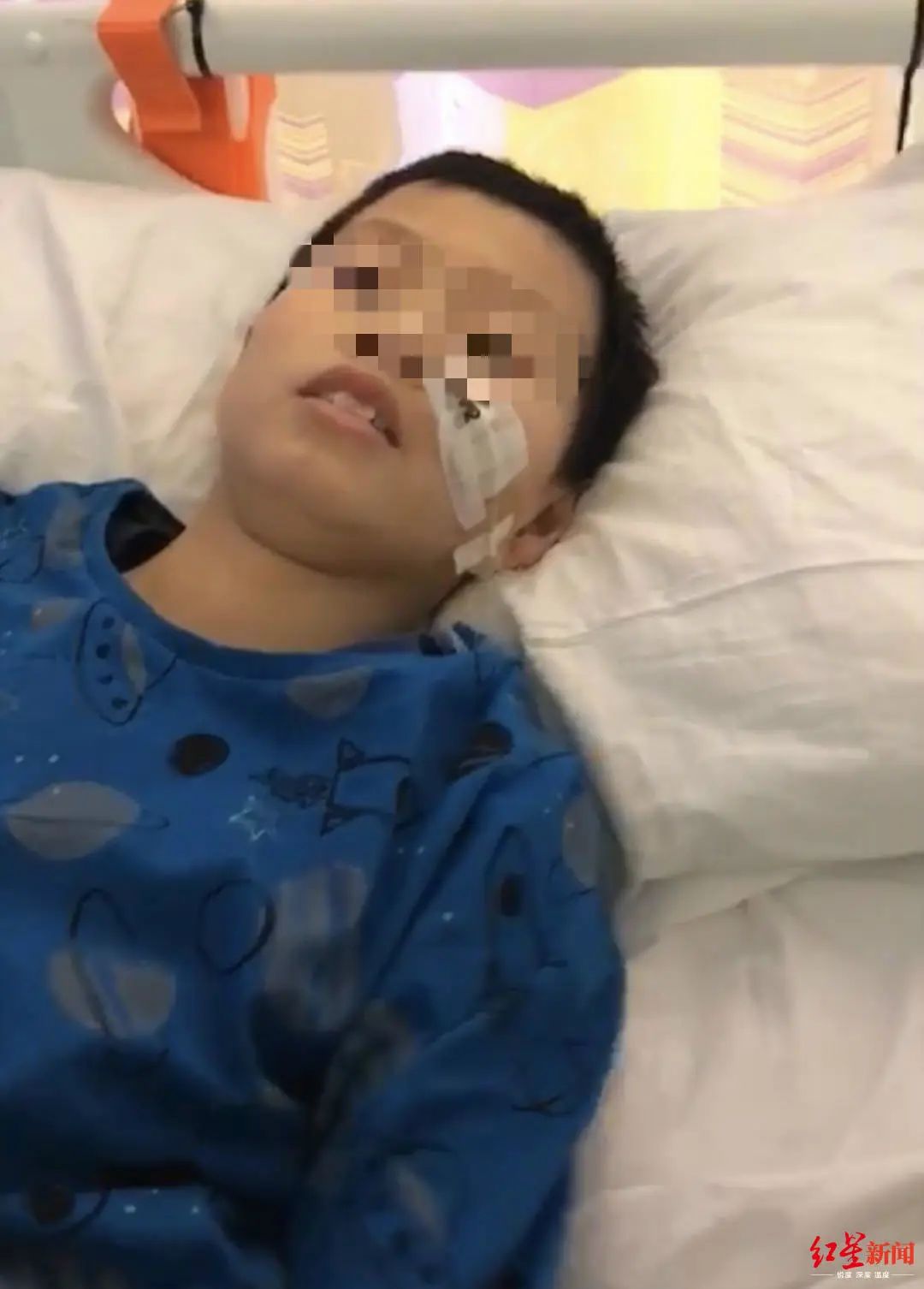 生病后的小貝