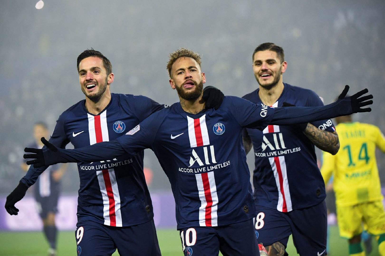 创造历史！大巴黎连续五轮联赛净胜球达3球以上，为队史首次_PP视频体育频道