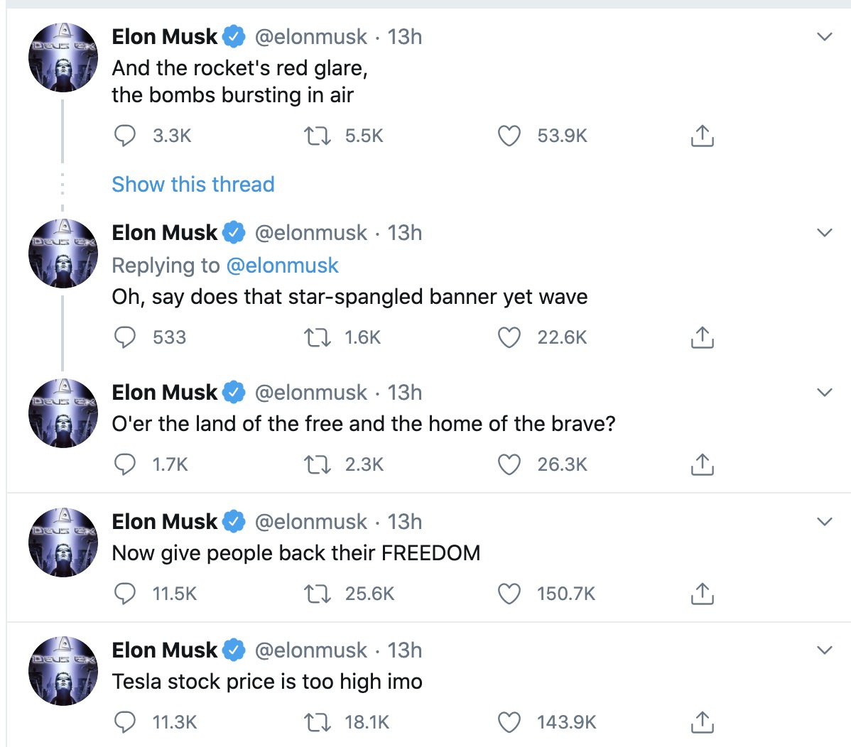 卖房？股价过高？马斯克一通乱推，特斯拉市值蒸发百亿美元