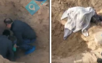 79岁瘫痪母亲被儿子“活埋”废弃墓坑内，陕西靖边警方介入