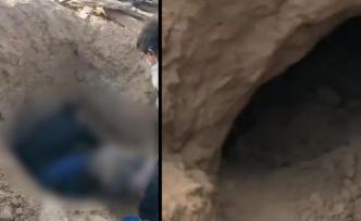 警方披露埋母案细节：土堆2米深，救出后母子无交流