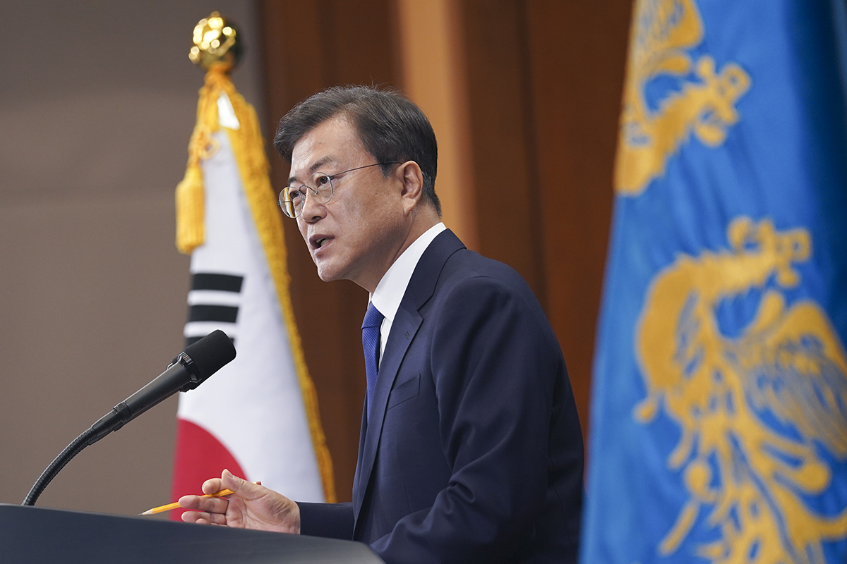 △韩国总统文在寅