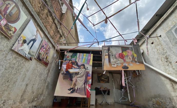 疫情無法返校，畢業(yè)生宅家作油畫辦個展