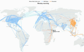 737MAX全球停飞地图：19家航空公司已向波音提出赔偿