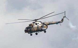 俄军一架米-8军用直升机在莫斯科硬着陆，3人丧生
