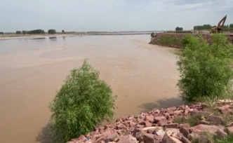 黄河开封段入防汛期，河床悬空逾5米