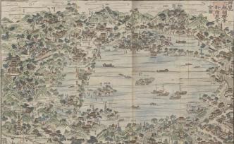 地图的历史⑥︱游走在制图学与山水画之间的中国传统地图
