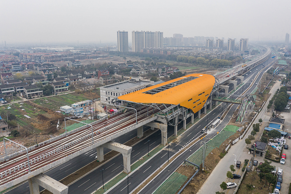 杭海城际铁路西延图片