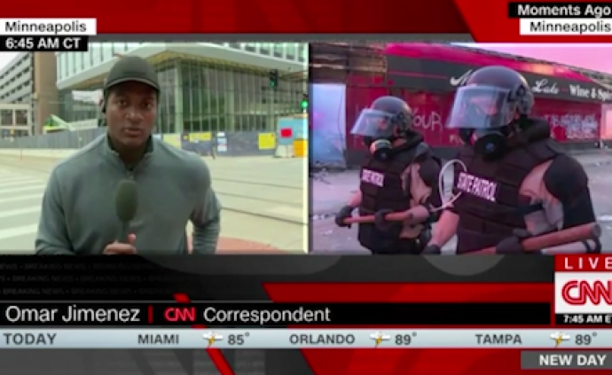 CNN记者讲述被捕经历:整个美国将知道发生了什么