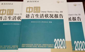 《中国语言生活状况报告（2020）》发布：稳当选年度热字