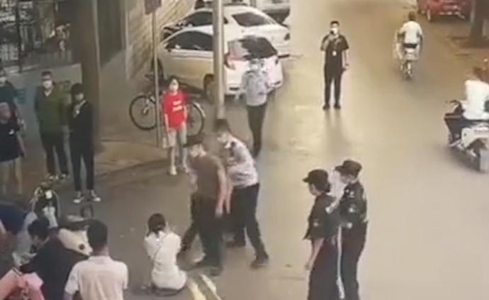 民警赤手奪刀，抓獲一名持刀故意殺人嫌犯