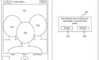 苹果拿到自拍新专利：用户不在一起也能合成出集体自拍照