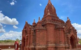 缅甸蒲甘五座佛塔顶部珍宝被盗，数量尚在调查