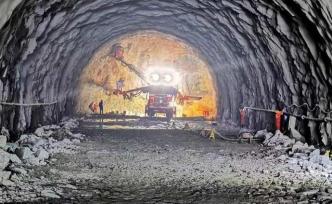 国家引力波研究“天琴计划”山洞超静实验室隧道全线贯通