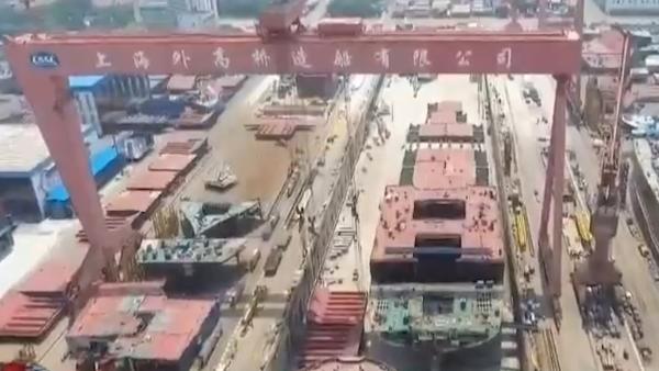 亚洲第一船坞于沪完工，可同时造两艘邮轮！