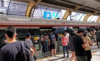 深圳地铁4号线设备临时性故障，列车延误