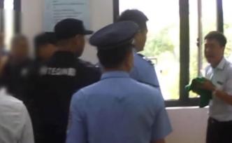 民警用辣椒水喷射物业人员，被行政拘留