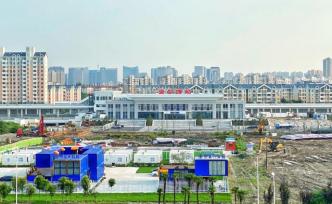 铁路安亭西站明日开通运营，为沪苏通铁路接入上海重要门户