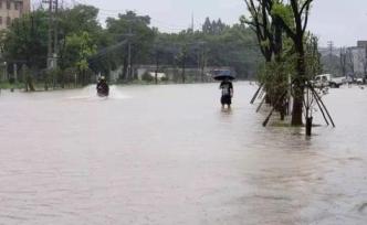 湖北天门发布洪水黄色预警，汉北河天门城区段水位将破警戒