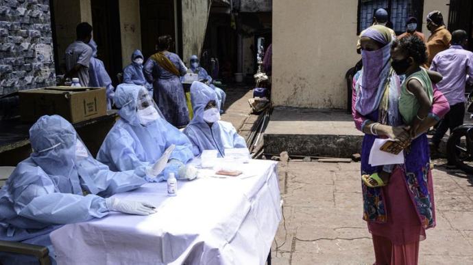 印度東部現(xiàn)5名超級(jí)傳播者，至少300人感染