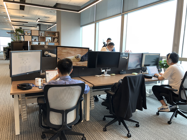 微软亚洲研究院(上海)办公场景