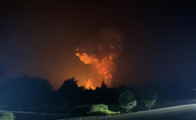 廣漢鞭炮廠燃爆現場明火已撲滅,6人受傷
