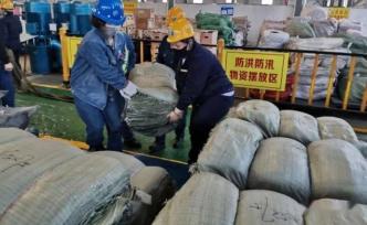战汛｜防汛物资告急，九江湖口县向社会紧急募集编织袋
