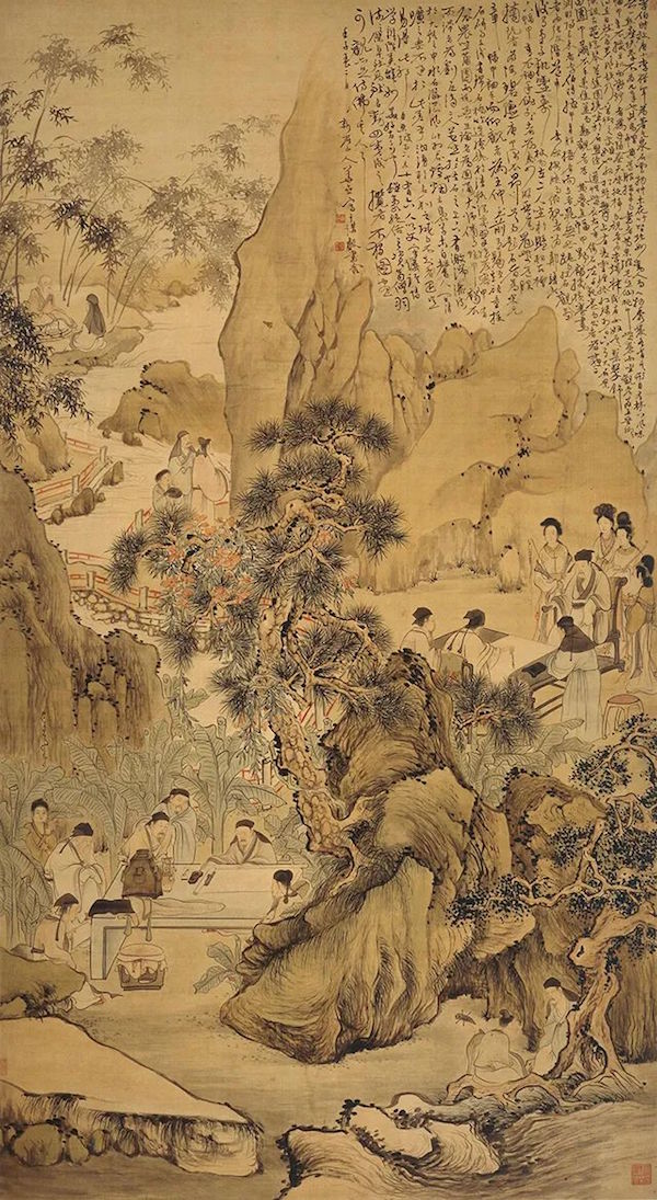 赵孟頫《兰竹石图卷》等30件精品亮相上博，多数从未展出_古代艺术_澎湃 