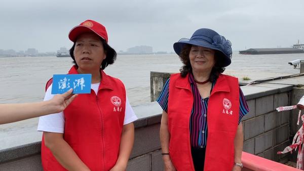 江西九江志愿者：巡堤也是防汛，尽自己一份力量
