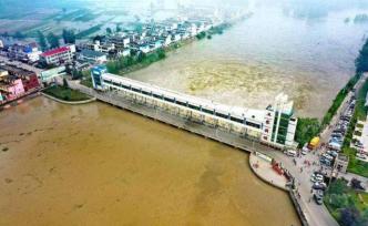淮河干流王家坝站水位持续上升，已超保证水位0.17米
