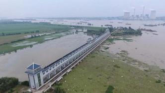 7月26日8时，淮河干流王家坝至盱眙段全线超警
