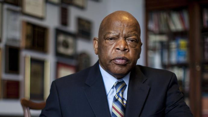 永远别怕卷入"好麻烦":回顾美国黑人民权领袖刘易斯的一生