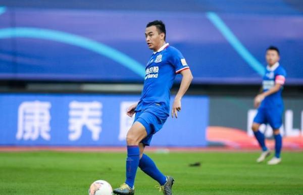 冯潇霆代表申花首秀.